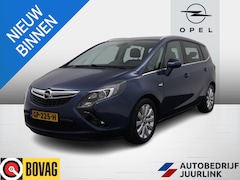 Opel Zafira Tourer - 1.4 Turbo 140pk Cosmo 7Persoons Nav/H.Leder/Ecc/ Nav/El.Pakket 1300kg Trekgewicht