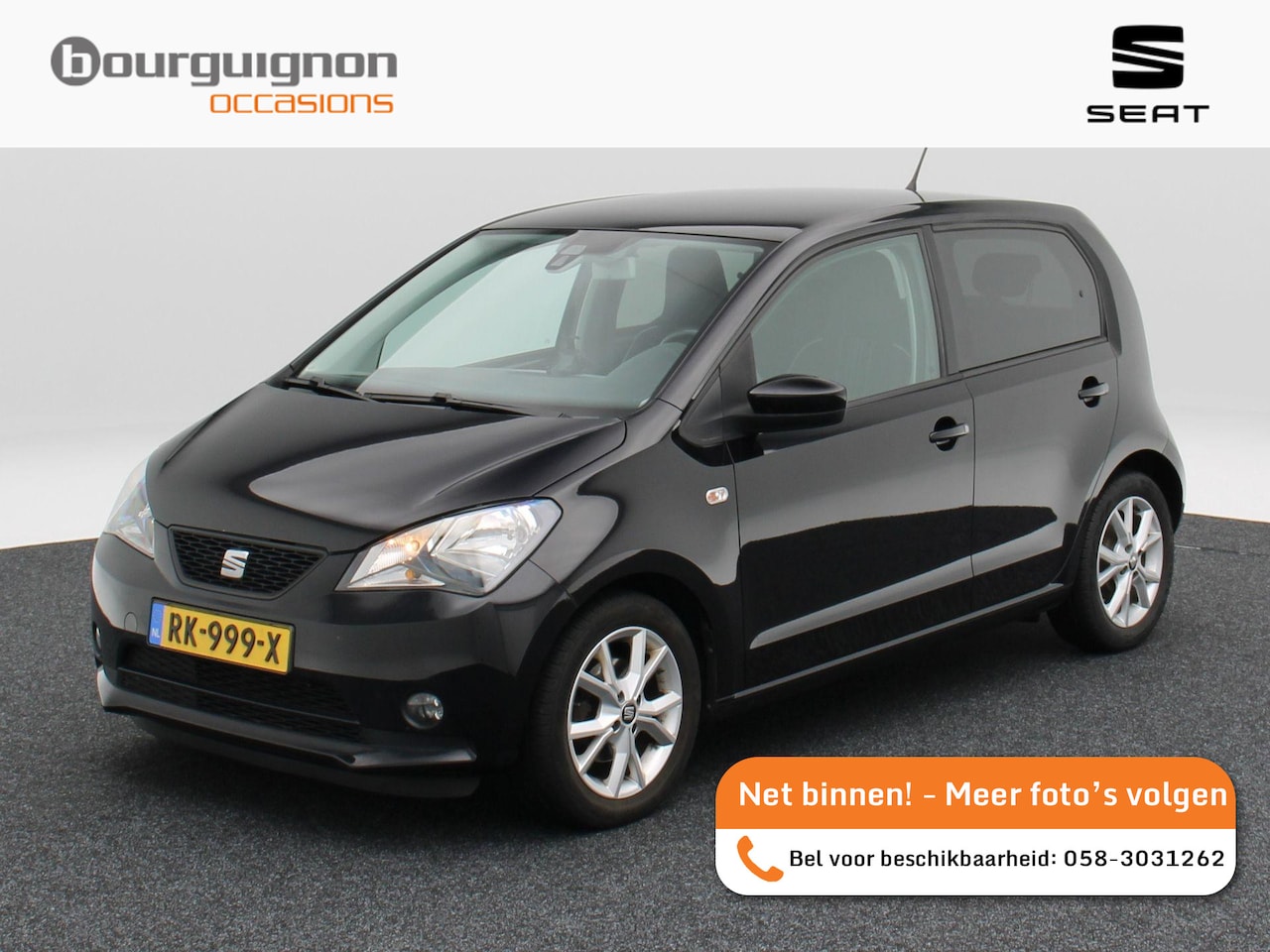 SEAT Mii - 1.0 Sport Intense | Cruise Control | Airco | Bluetooth | Privacy Glass | 15 inch | 79.531 - AutoWereld.nl