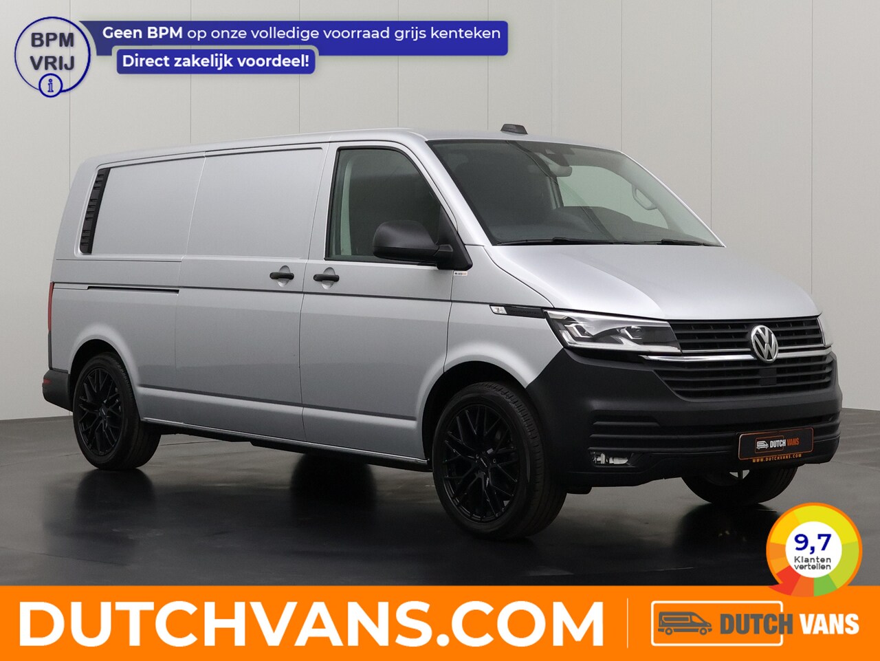 Volkswagen Transporter - 2.0TDI 150PK Automaat Lang | werkplaats inrichting | Led | Navigatie | Multimedia | Airco - AutoWereld.nl