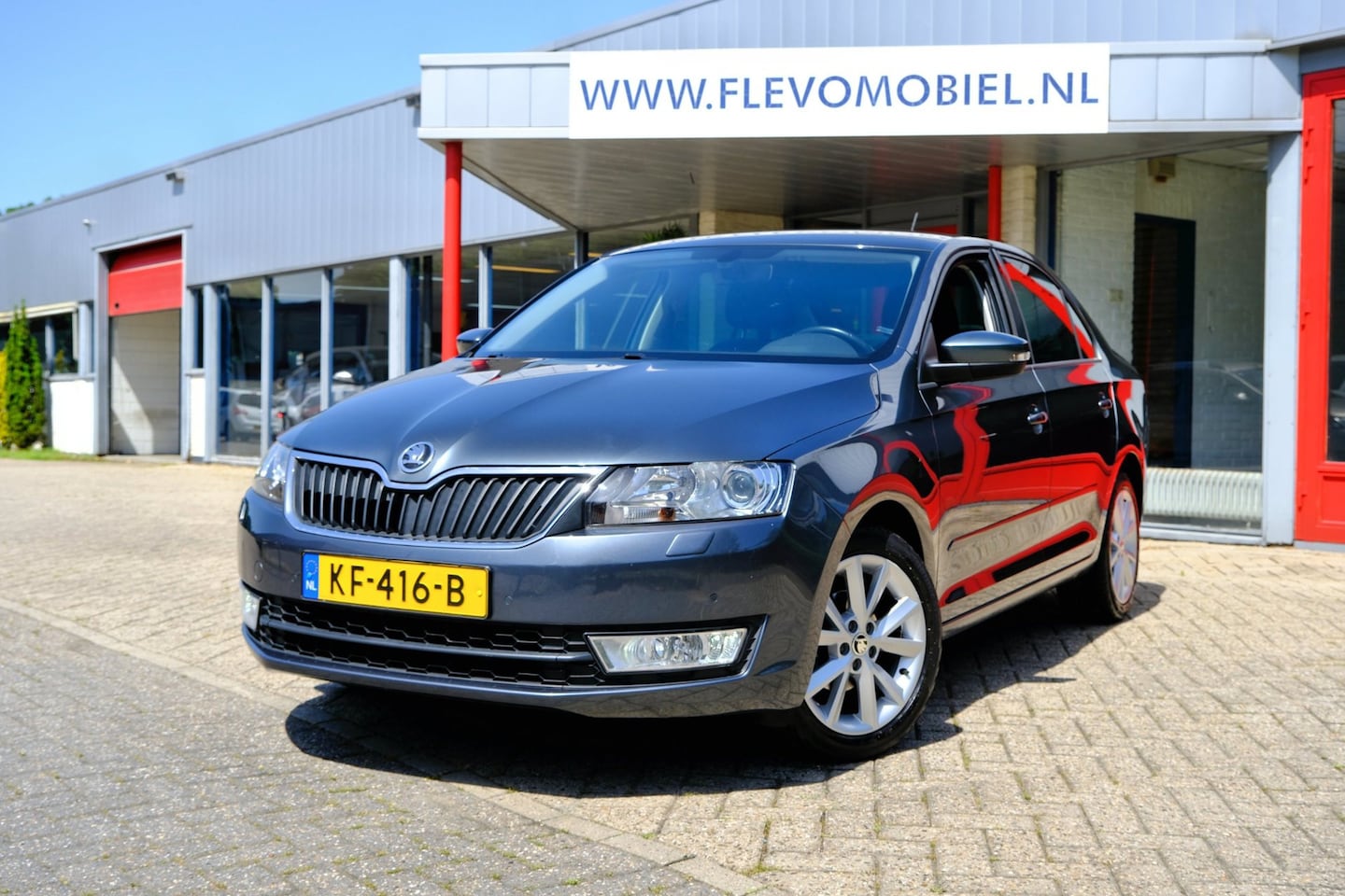 Skoda Rapid - 1.2 TSI Greentech JOY Aut. Xenon|Navi|Clima|CarPlay|LMV - AutoWereld.nl