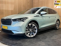 Skoda Enyaq iV - 80|90% SOH|GROTE ACCU|ACC|LEDER|ELEK.INTERIEUR+TREKHAAK|STUUR+STOELVERWARMING V+A|CAMERA|C