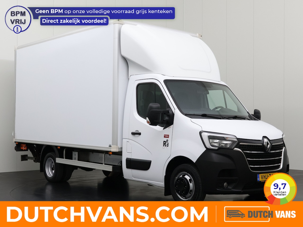 Renault Master - 2.3DCi 165PK Bakwagen+Laadklep | 3500Kg Trekhaak | Dubbellucht | NAvigatie | Airco | Cruis - AutoWereld.nl
