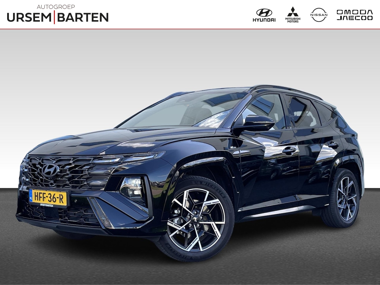 Hyundai Tucson - 1.6 T-GDI HEV N Line Sky | Achterbank verwarmd | Airco (automatisch) | Apple Carplay/Andro - AutoWereld.nl