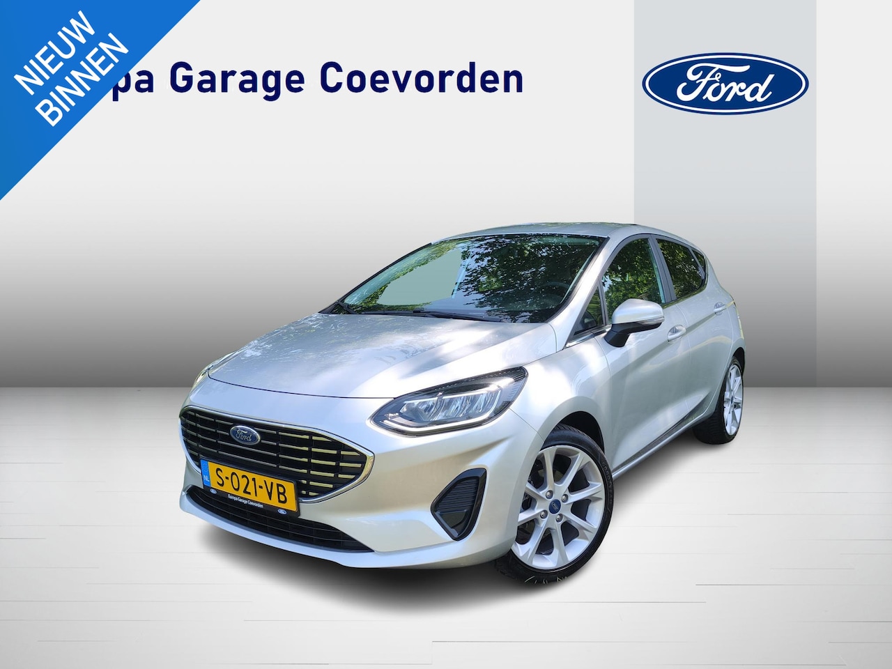 Ford Fiesta - 1.0 EB 125PK Hybrid ST-Line AUTOMAAT | WINTERPACK | CARPLAY NAVI | SENSOREN ACHTER | - AutoWereld.nl