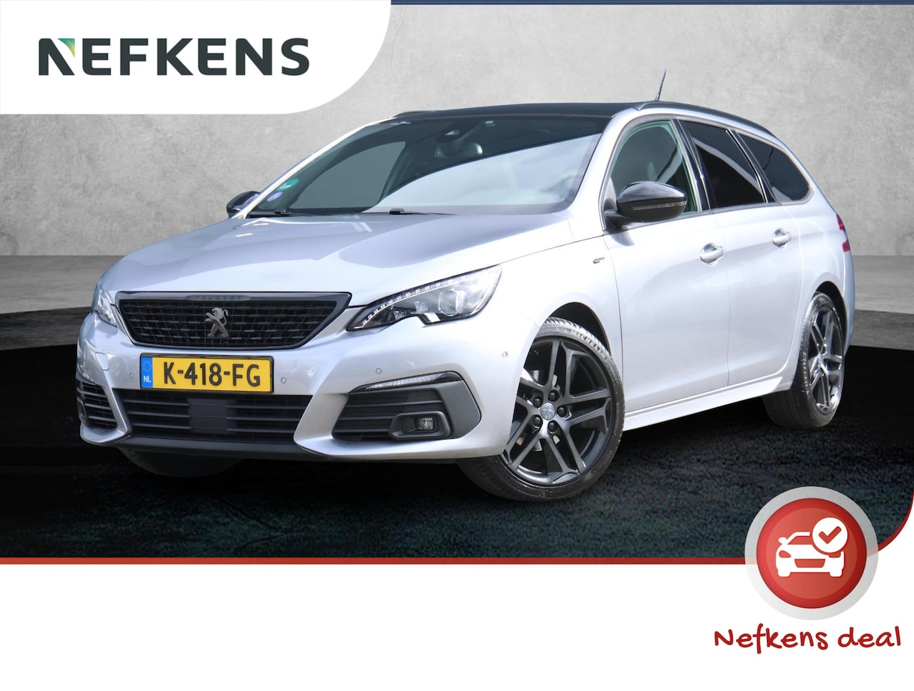 Peugeot 308 SW - 1.2 PureTech GT 130PK 1ste eigenaar | Automaat | DENON HiFi | Black Pack | Panorama dak | - AutoWereld.nl