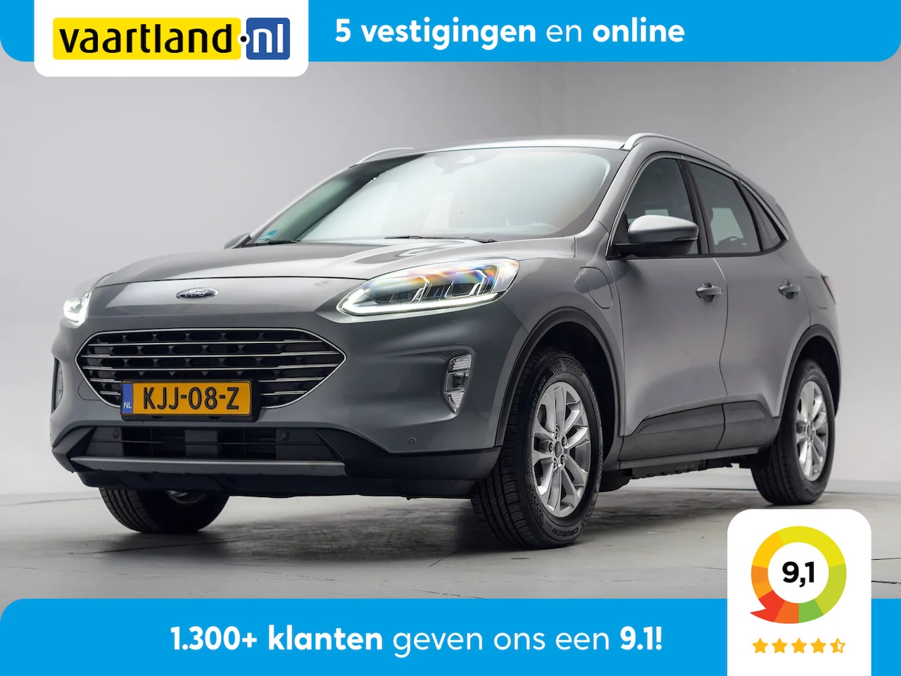Ford Kuga - 2.5 PHEV Titanium [ LED Navi Apple/Android Camera Winterpakket ] - AutoWereld.nl
