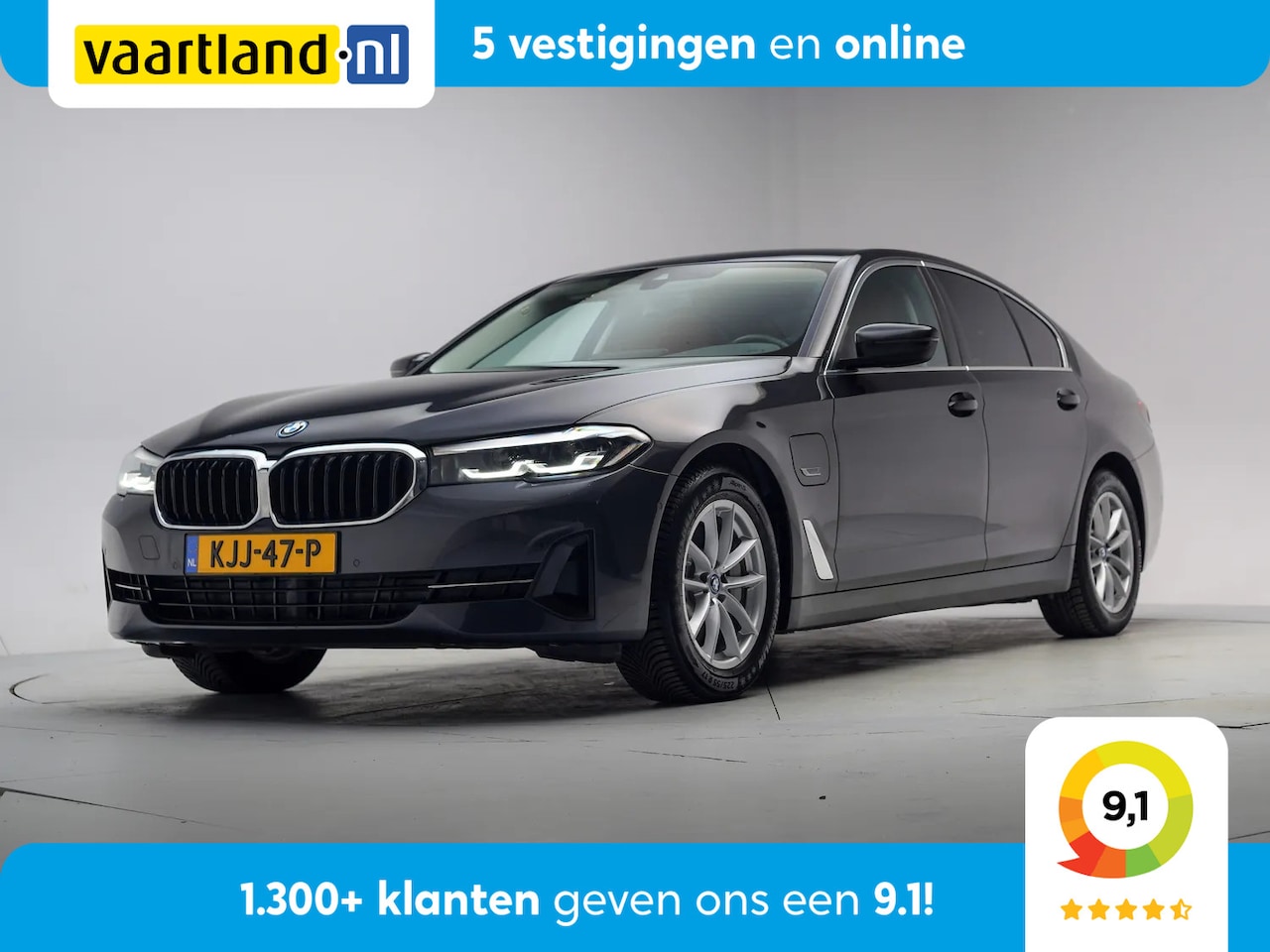 BMW 5-serie - 520e Executive Business Plus [ Leder Live-cockpit prof. Comfortstoelen ] - AutoWereld.nl