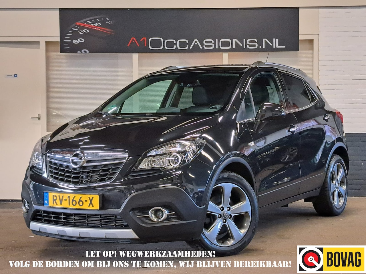 Opel Mokka - 1.4 T Cosmo 4x4 + STOEL-/ STUURVERWARMING !! - AutoWereld.nl
