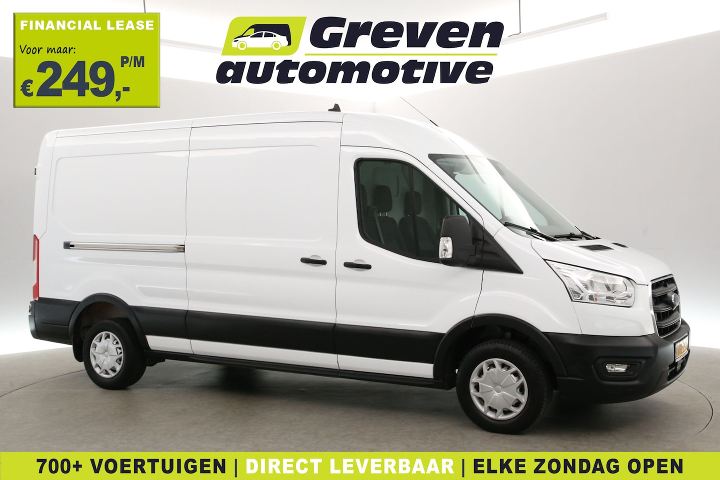Ford Transit - 2.0 TDCI L3H2 | Airco | Cruise | 3 Zits | 2xSchuifdeur | Parkeersens. - AutoWereld.nl