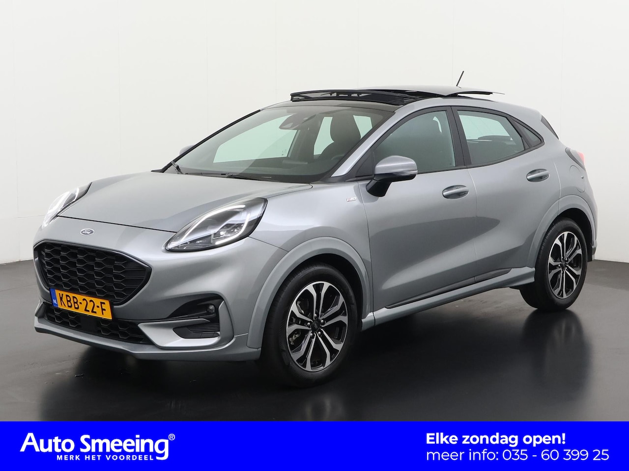 Ford Puma - 1.0 Hybrid ST-Line Automaat | Schuifdak | Zondag Open! - AutoWereld.nl