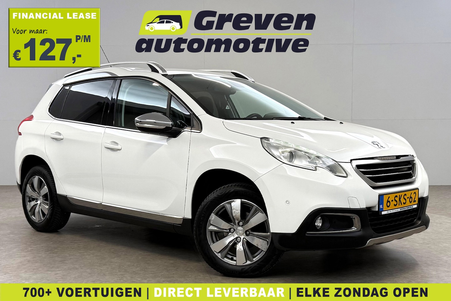 Peugeot 2008 - 1.2 VTi Allure Pack Premium Plus | Clima | Cruise | Trekhaak | Sfeer | Navi | Parkeersens. - AutoWereld.nl
