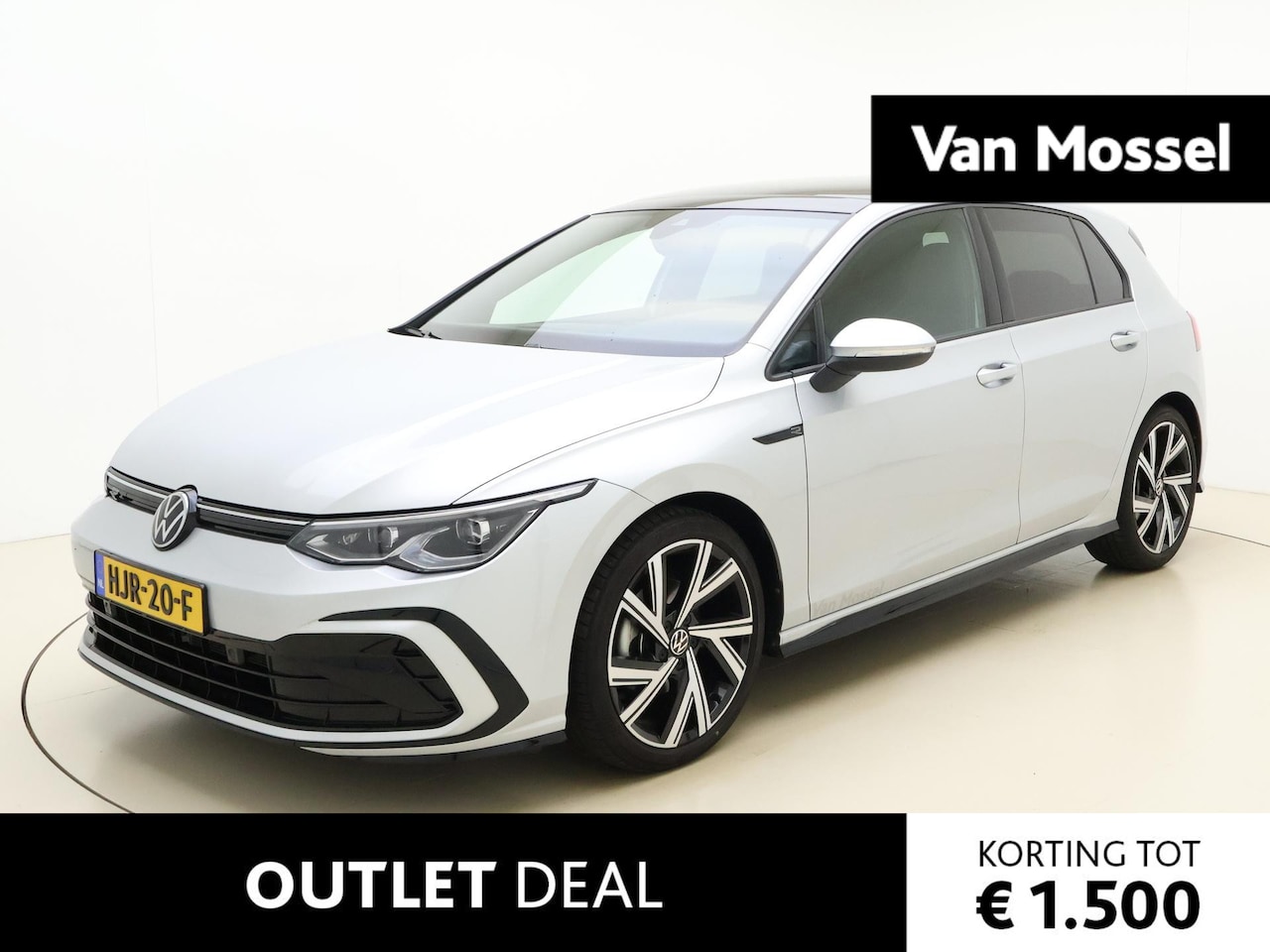 Volkswagen Golf - 1.5 eTSI R-Line Business | Automaat | 150PK | LED Koplampen | Schuif/Kanteldak | Sportstoe - AutoWereld.nl