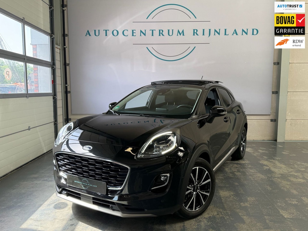 Ford Puma - 1.0 EcoBoost Hybrid Titanium X Tech-Edition Automaat, Panorama Dak, Stoelverwarming - AutoWereld.nl