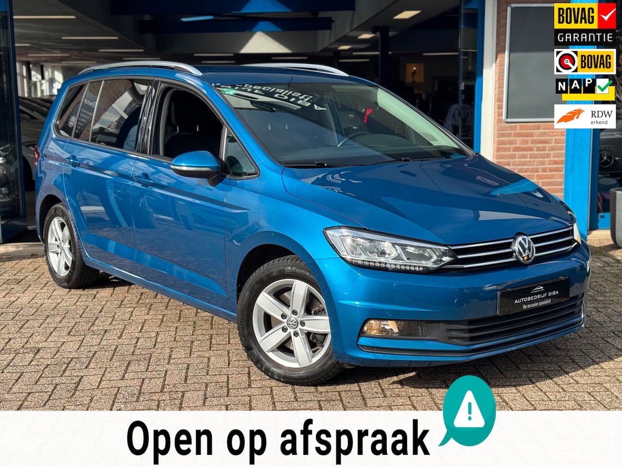 Volkswagen Touran - 1.5 TSI Comfortline 2019 NAVI AIRCO Trekh! - AutoWereld.nl