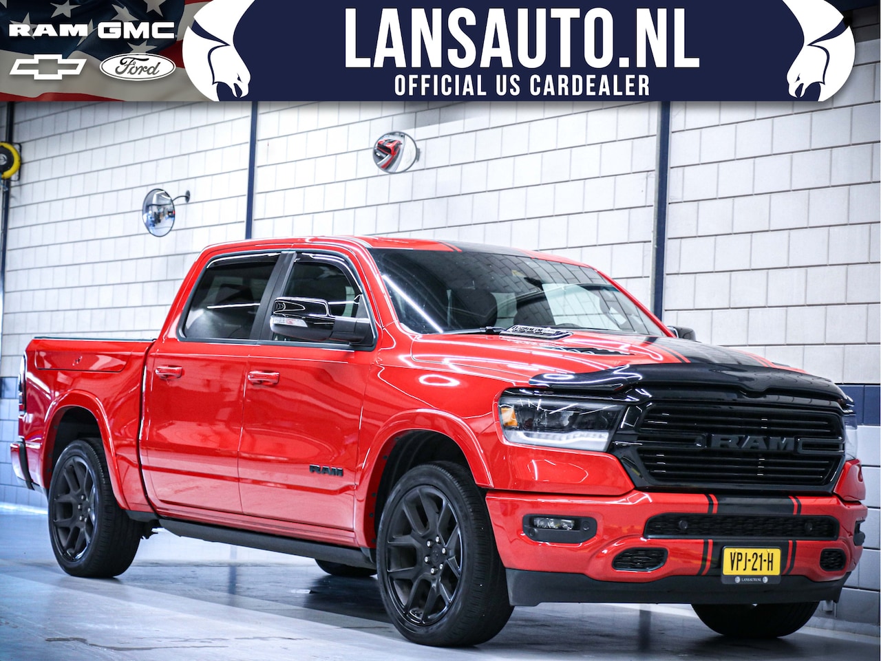 Dodge Ram 1500 - Laramie Night Rambox + MWK | 5.7L HEMI V8 400PK - AutoWereld.nl