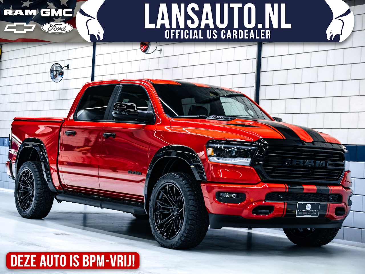 Dodge Ram 1500 - Laramie Night Edition | 5.7L Hemi V8 | 12" Uconnect - AutoWereld.nl