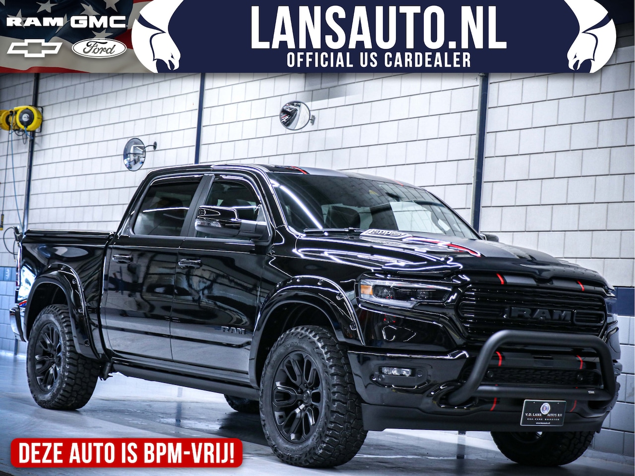 Dodge Ram 1500 - Limited Night Edition | Digitale cluster | 5.7L HEMI V8 - AutoWereld.nl