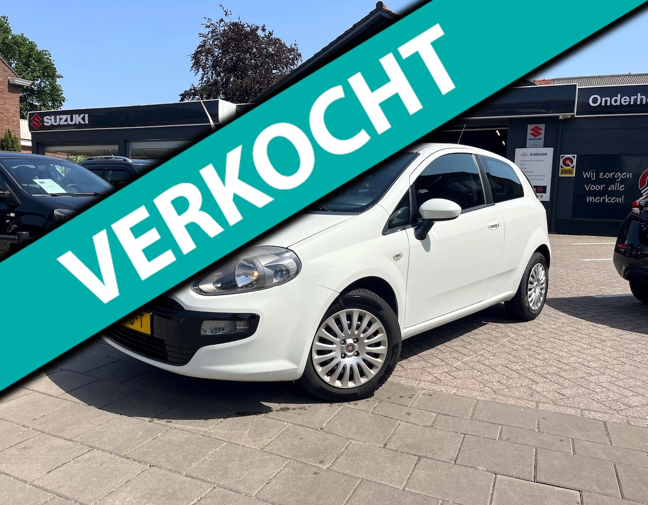Fiat Punto Evo - 1.2 Pop Plus, airco, all season - AutoWereld.nl