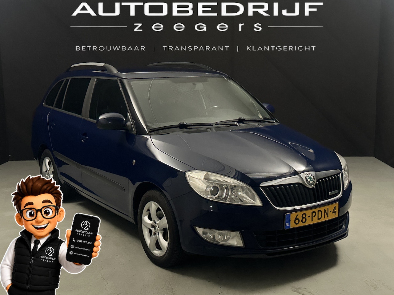 Skoda Fabia Combi - 1.2 TDI Greenline *Diesel*Well-Kept*Navi* - AutoWereld.nl
