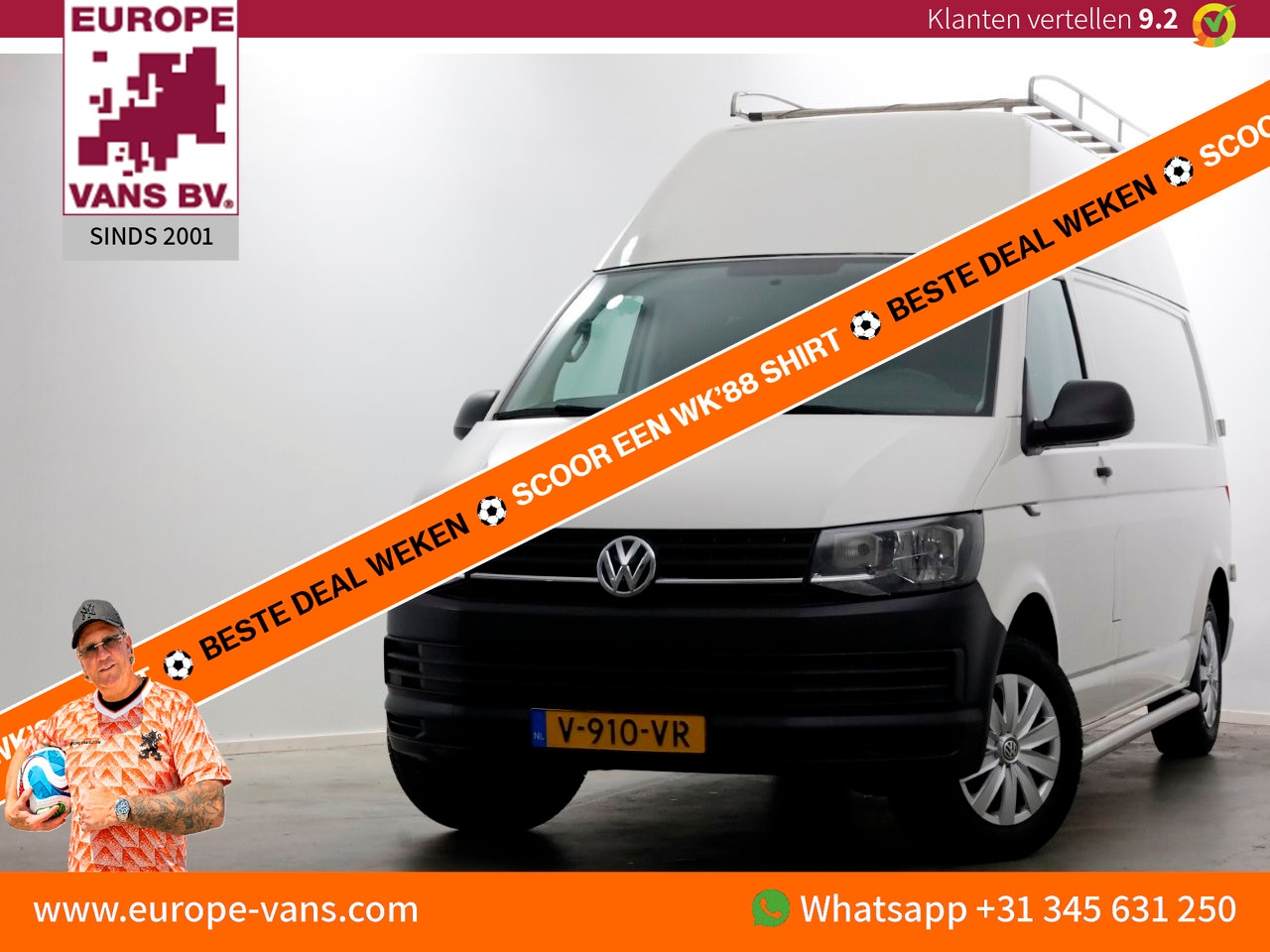 Volkswagen Transporter - 2.0 TSI 150pk Benzine L2H3 Airco/Camera/Camper? BPM-VRIJ 03-2019 - AutoWereld.nl