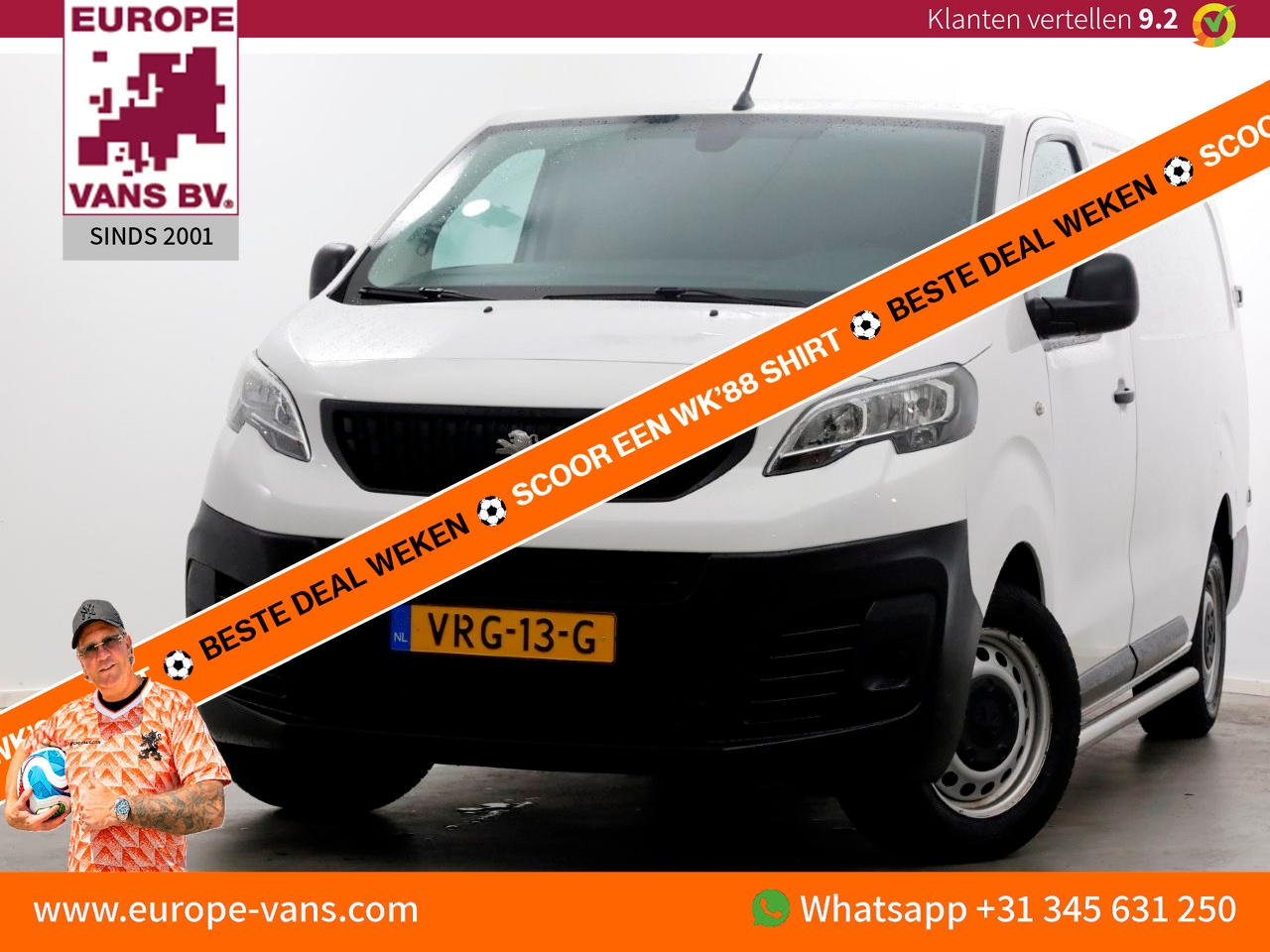 Peugeot Expert - 1.5 BlueHDI 102pk L3 Premium Airco/CarPlay/Camera 06-2022 - AutoWereld.nl