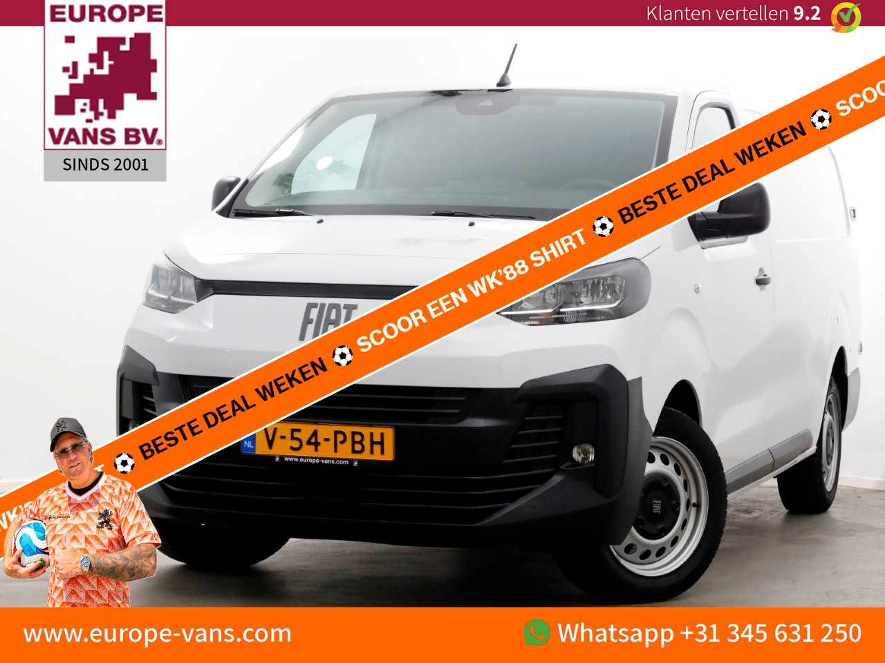 Fiat Scudo - 2.0 Diesel 180pk Automaat L3 Airco/Navi/Camera 11-2024 - AutoWereld.nl
