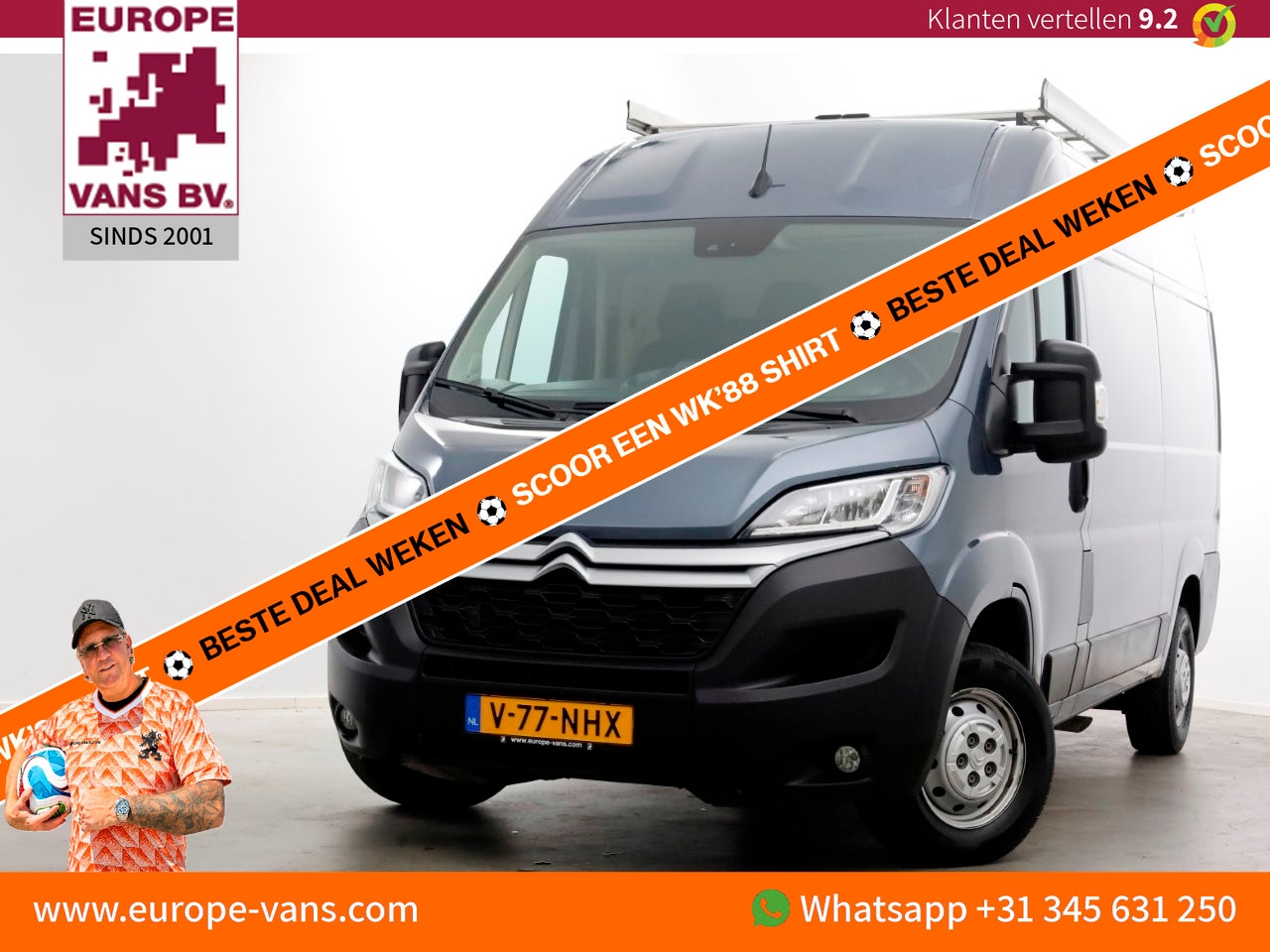 Citroën Jumper - 35 2.2 BlueHDi 140pk Airco/Navi/Camera 02-2023 - AutoWereld.nl