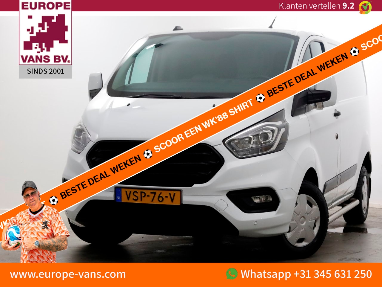 Ford Transit Custom - 2.0 TDCI L1H1 Trend Airco/PDC 11-2022 - AutoWereld.nl