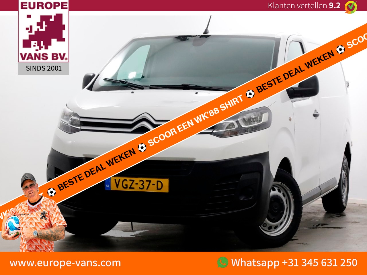 Citroën Jumpy - 2.0 BlueHDI 180pk Automaat M Airco/Cruise Control 09-2020 - AutoWereld.nl