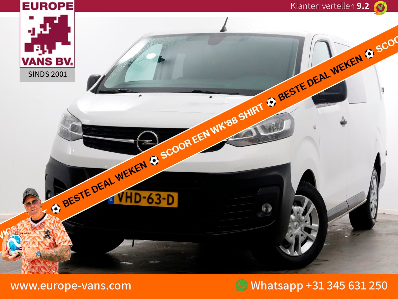 Opel Vivaro - 2.0 CDTI 123pk L3H1 D.C. Edition Airco/Navi/Camera 10-2020 - AutoWereld.nl
