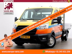 Ford Transit - 350 2.0 TDCI 130pk D.C. Trend Open Laadbak Trekhaak 3000kg 08-2022