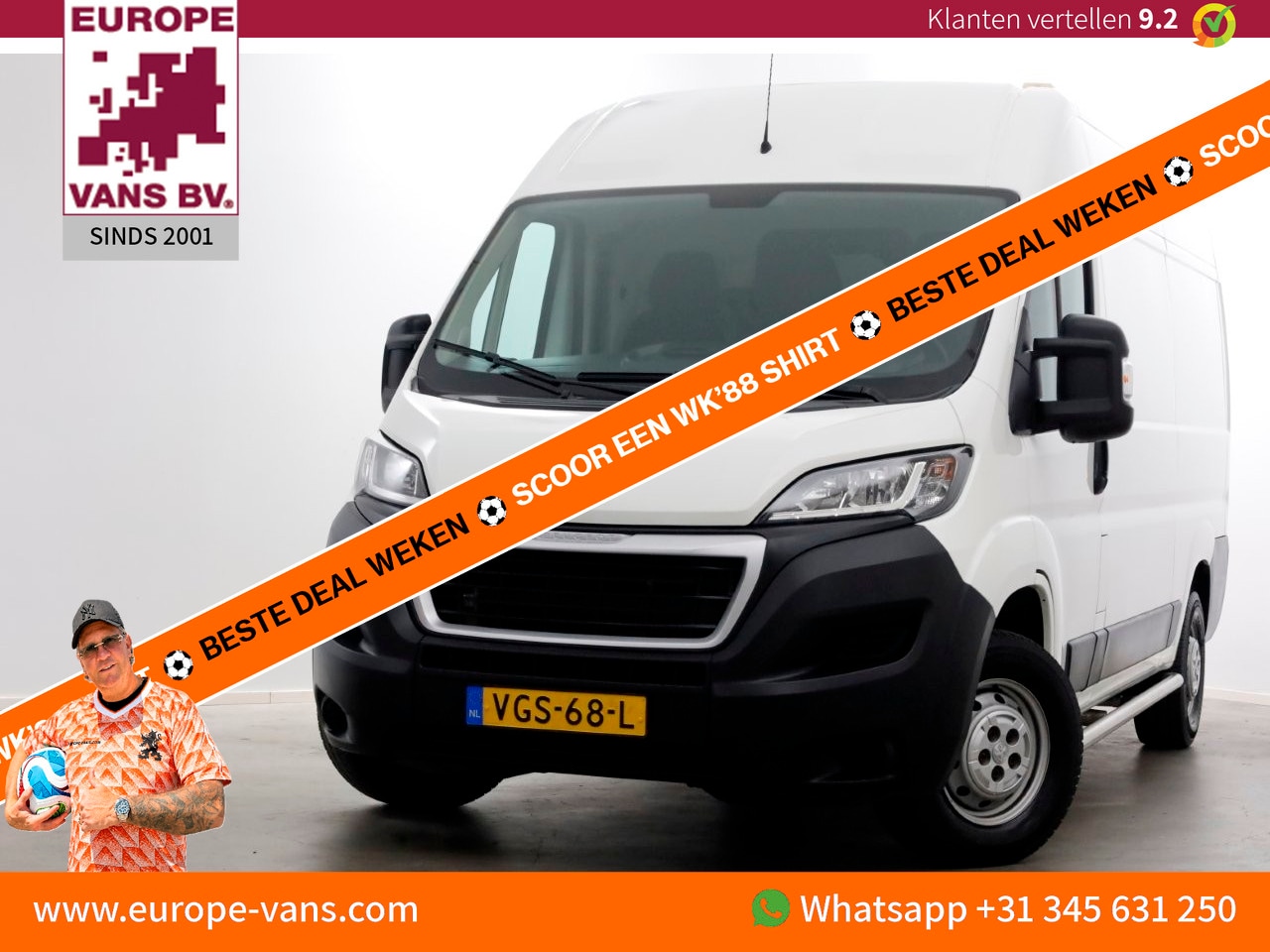 Peugeot Boxer - 2.2 BlueHDi 120pk L2H2 Premium Airco/Camera 08-2020 - AutoWereld.nl