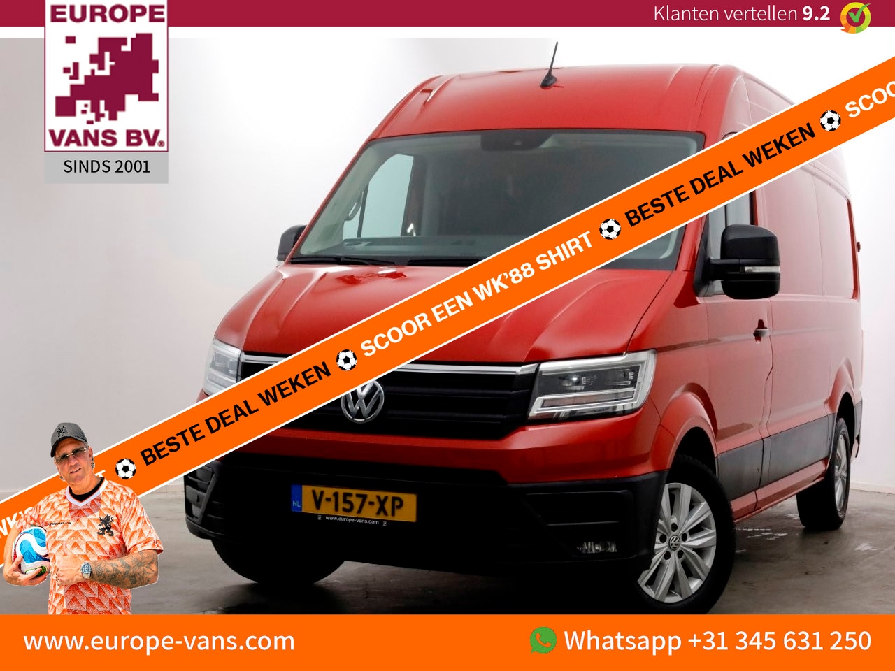 Volkswagen Crafter - 35 2.0 TDI 140pk L3H3 (L2H2) Exclusive Edtion LED 03-2019 - AutoWereld.nl