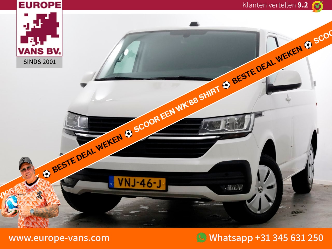 Volkswagen Transporter - T6.1 2.0 TDI 150pk DSG-Automaat L1H1 Airco/Camera 01-2022 - AutoWereld.nl