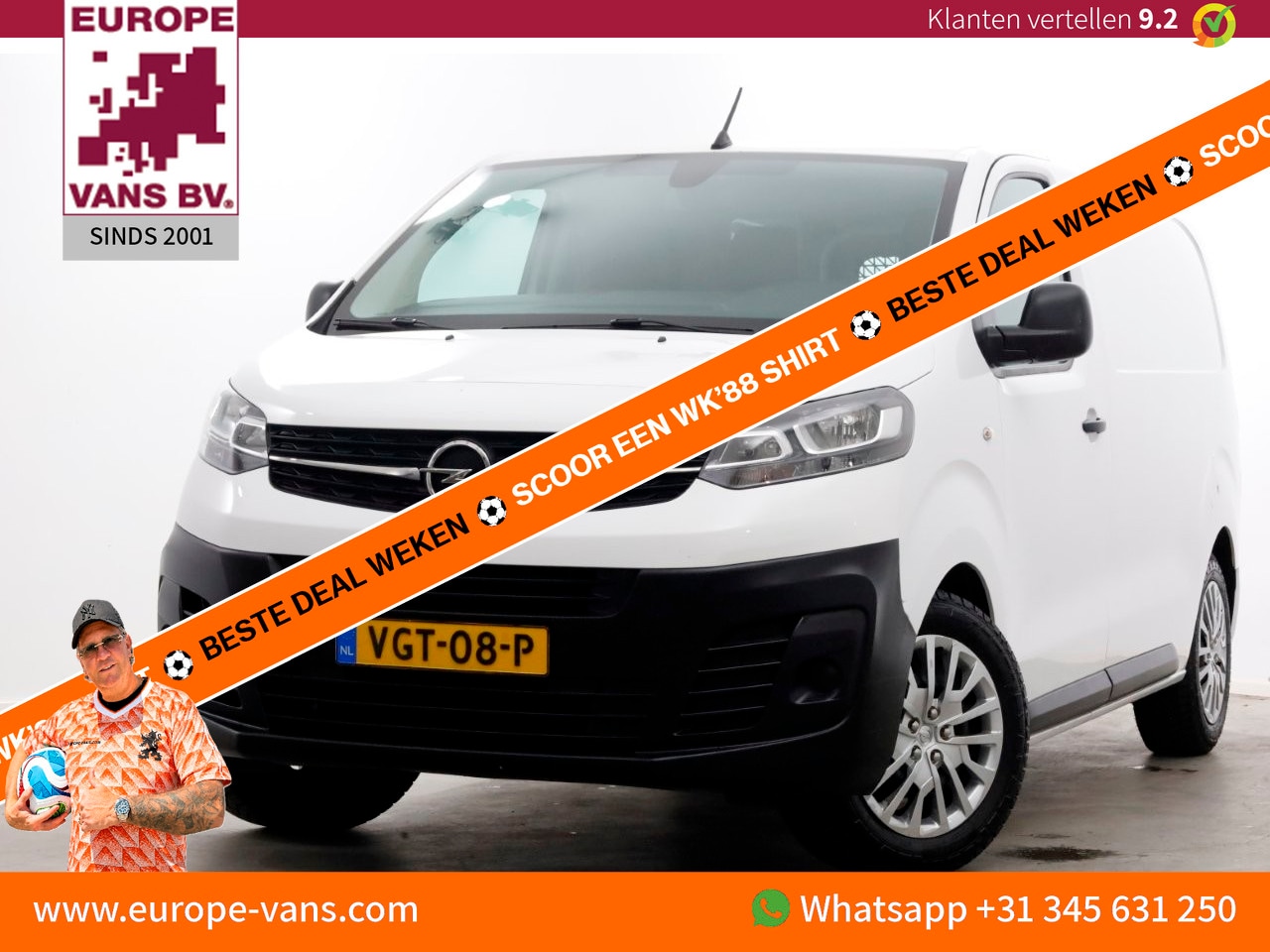 Opel Vivaro - 1.5 CDTI 102pk M Edition Airco/Carplay/Achterklep 08-2020 - AutoWereld.nl
