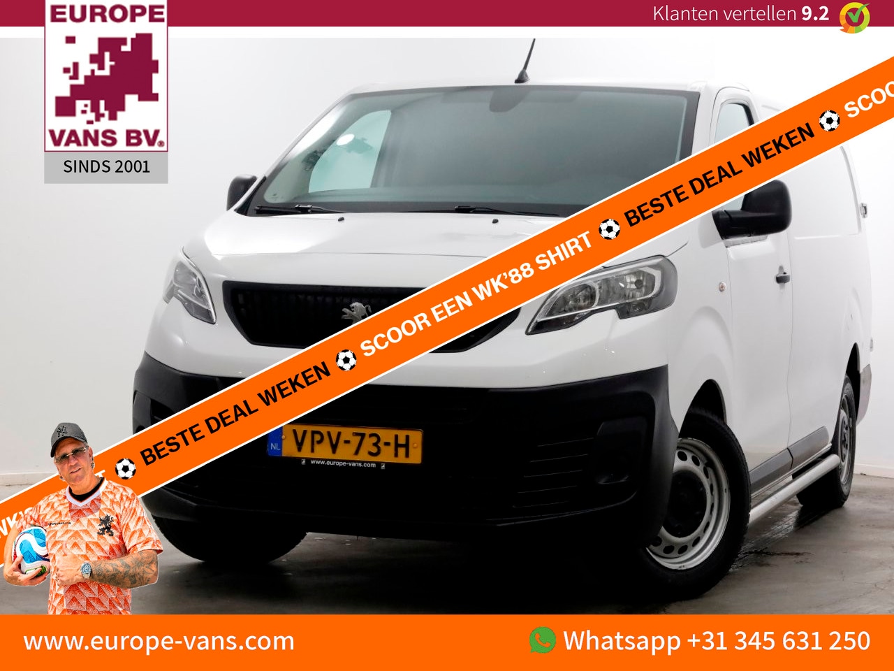 Peugeot Expert - 1.5 BlueHDI 102pk L3 Premium Airco/Navi/Camera 05-2022 - AutoWereld.nl