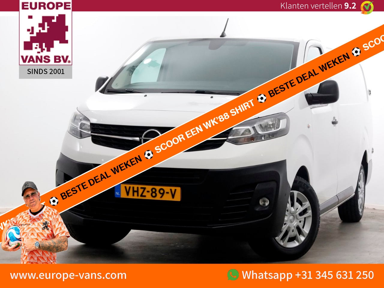 Opel Vivaro - 1.5 CDTI 102pk L3 Edition Airco/Navi/Camera 01-2021 - AutoWereld.nl