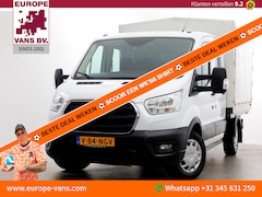 Ford Transit - 2.0 TDCI 130pk L2H1 Trend D.C. Open Laadbak met huif 05-2020