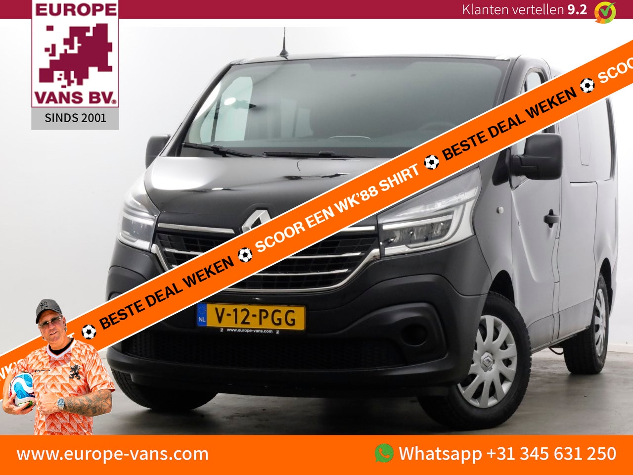 Renault Trafic - 2.0 dCi 145pk L1H1 D.C. Comfort Airco/Navi/LED 12-2020 - AutoWereld.nl