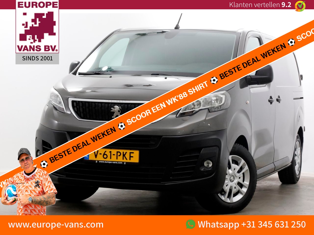 Peugeot Expert - 1.5 BlueHDI 120pk Standard Premium Airco/Navi/Camera/2x Schuifdeur 04-2021 - AutoWereld.nl