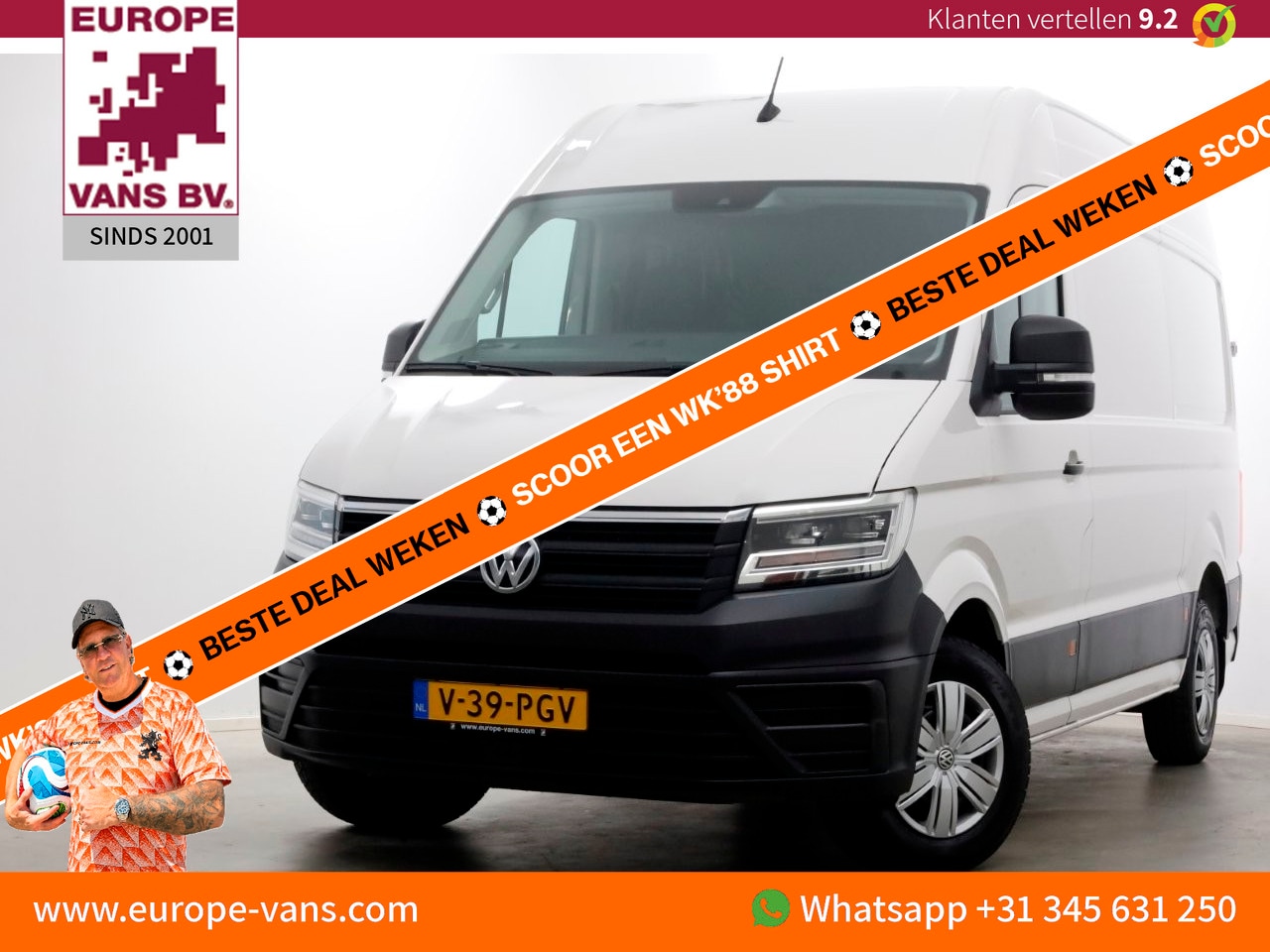 Volkswagen Crafter - 35 2.0 TDI 140pk L3H3 (L2H2) LED/ACC/Camera 11-2020 - AutoWereld.nl