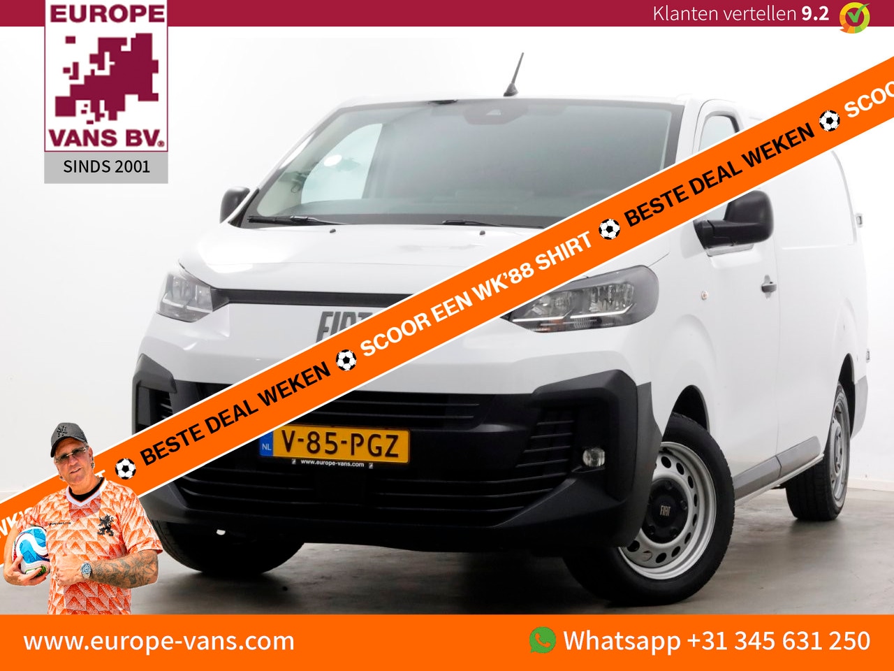 Fiat Scudo - 2.0 Diesel 180pk Automaat L3 Airco/Navi/Camera 11-2024 - AutoWereld.nl