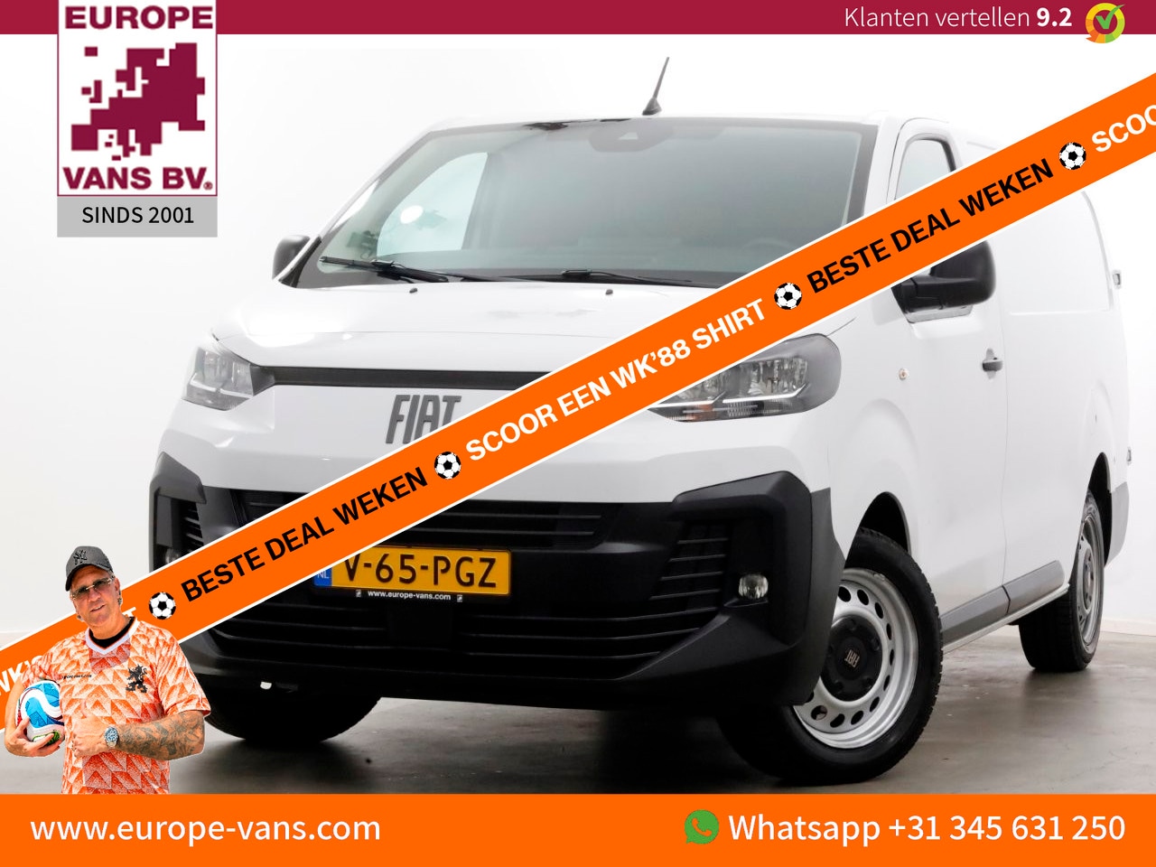 Fiat Scudo - 2.0 Diesel 180pk Automaat L3 Airco/Navi/Camera 12-2024 - AutoWereld.nl