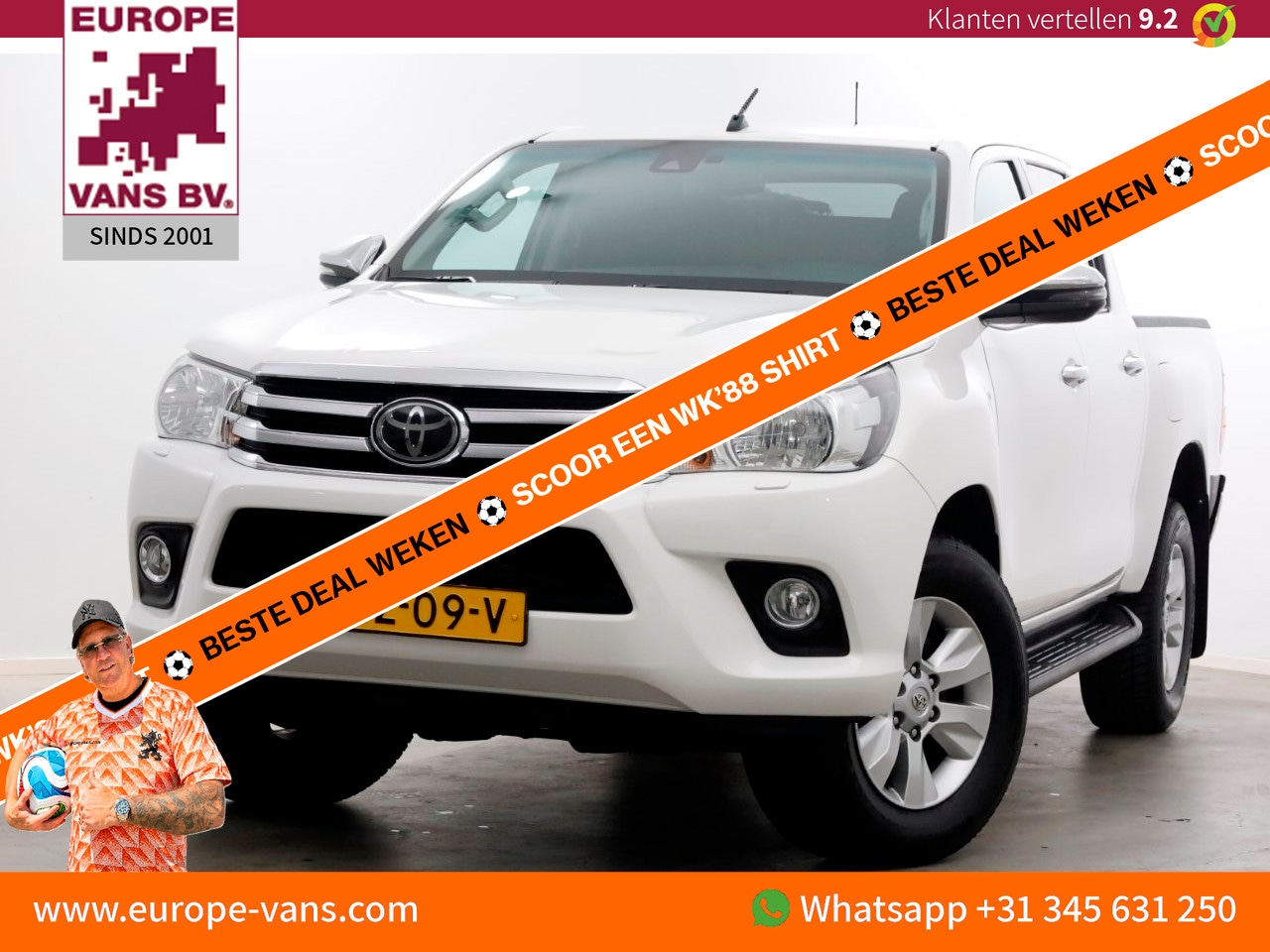 Toyota HiLux - 2.4 D-4D-F 150pk E6 4WD 4x4 Double Cab Automaat 05-2021 - AutoWereld.nl