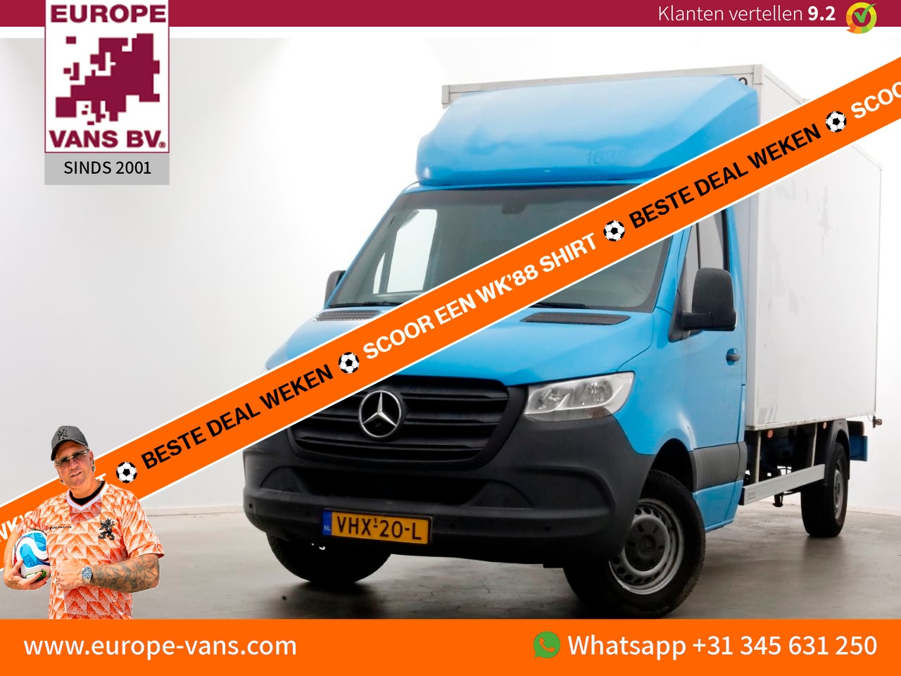 Mercedes-Benz Sprinter - 311 CDI 115pk E6 RWD Bakwagen met achterdeuren 2-Persoons 12-2020 - AutoWereld.nl