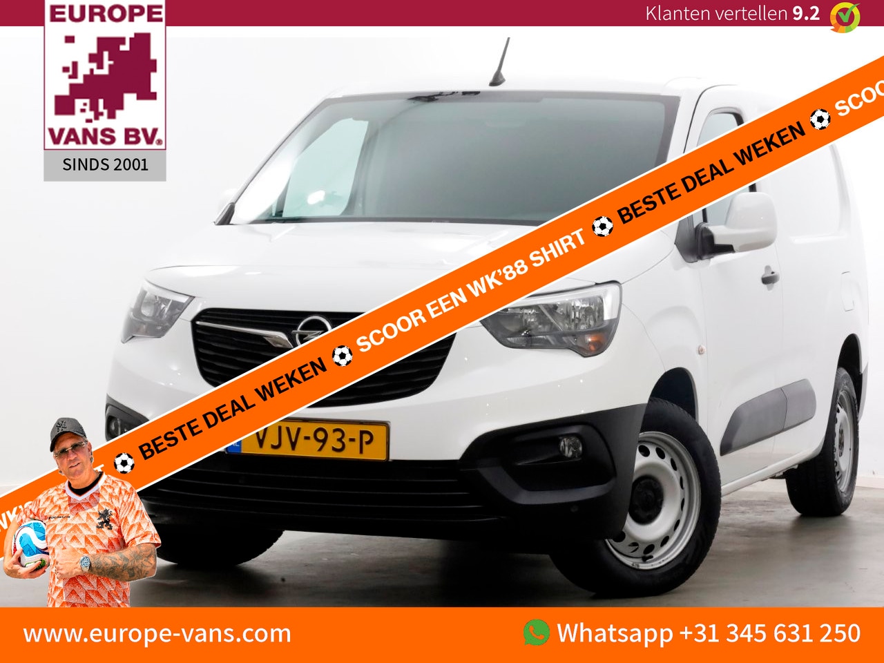 Opel Combo - 1.5D 102pk L2H1 Edition Airco/Cruise Control 03-2021 - AutoWereld.nl