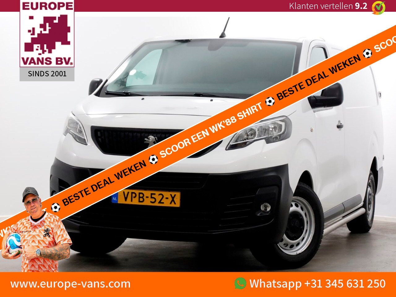 Peugeot Expert - 1.5 BlueHDI 102pk L3 Premium Airco/Camera/Carplay 02-2022 - AutoWereld.nl