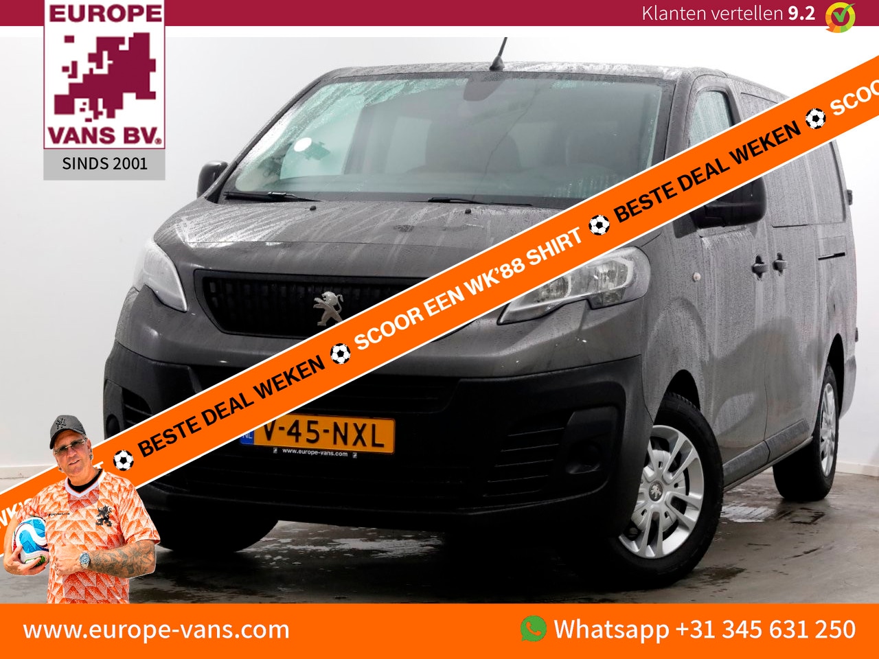 Peugeot Expert - 2.0 BlueHDI 145pk L3 D.C. Navi/Camera/2x Schuifdeur 07-2022 - AutoWereld.nl