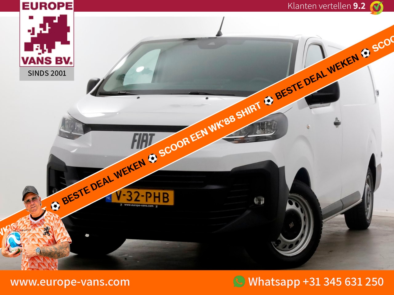 Fiat Scudo - 2.0 Diesel 180pk Automaat L3 Airco/Navi/Camera 12-2024 - AutoWereld.nl