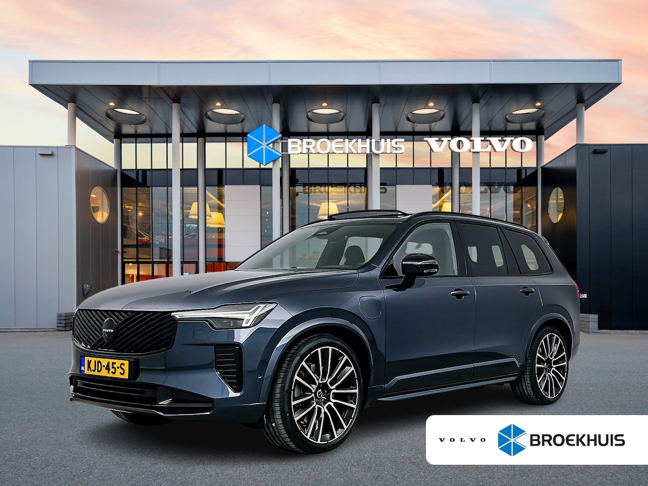 Volvo XC90 - T8 Recharge Ultra Black Edition Executive Edition | 22" | Gelaagd & Getint Glas | Geintegr - AutoWereld.nl